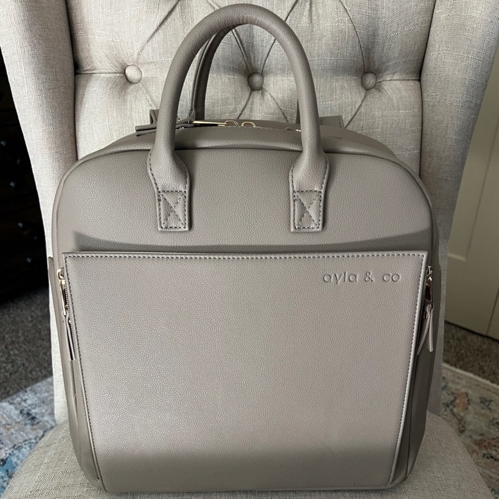 Ayla Bag Full Size in Pebble Gray LK New!